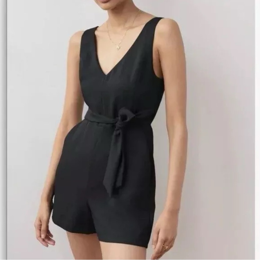 NWT!Wilfred Ecoulement Romper Black Women’s Size 6